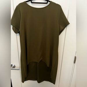 Lane Bryant Army Green Tunic